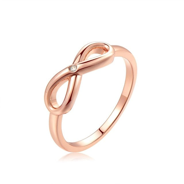 Dropshipping 2019 New Fashion Hot Couple Ring Women Single Row Drill Ring Gold Jewelry For Women Engagement Jewelry Gifts