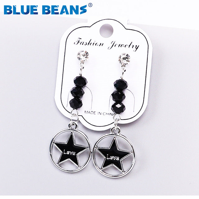 2020 Pearl  Earings for Women Drop Black Earrings Jewelry Fashion Small Earrings High Quality  Earing Pendientes New Women