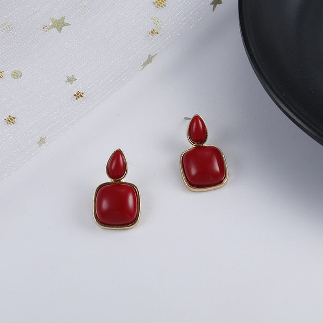 2020 New Crystal Flower Drop Earrings for Women Fashion Jewelry Gold colour Rhinestones Earrings Gift for Party Best Friend