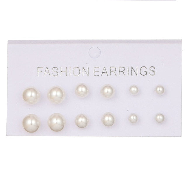 Multiple Boho Ethnic Dangle Drop Earrings for Women Female Fashion 2019 Women's Earrings Sets Ornament Charm Jewelry Accessories